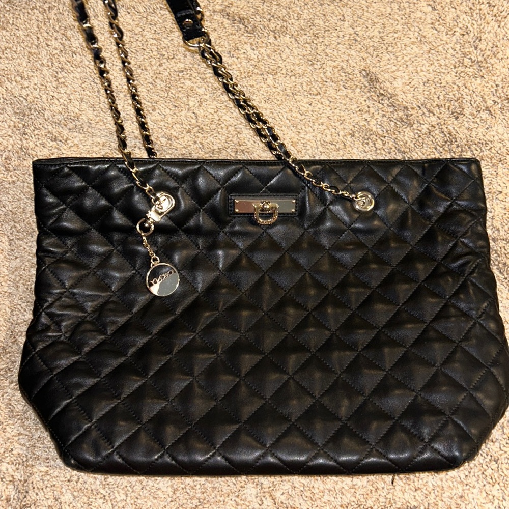 DKNY Quilted Chain Shoulder Bag